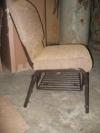 upholstered choir chair