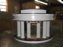 colonial radius pulpit