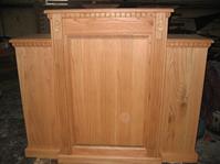 Solid Oak Pulpit